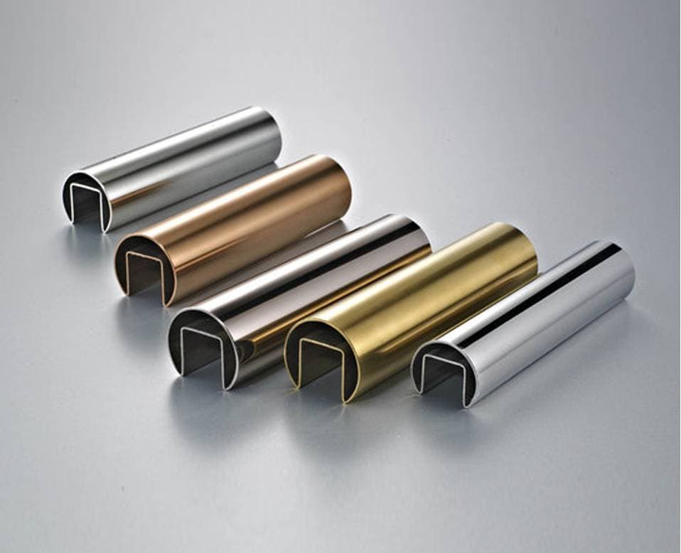 أنابيب مشقوقة